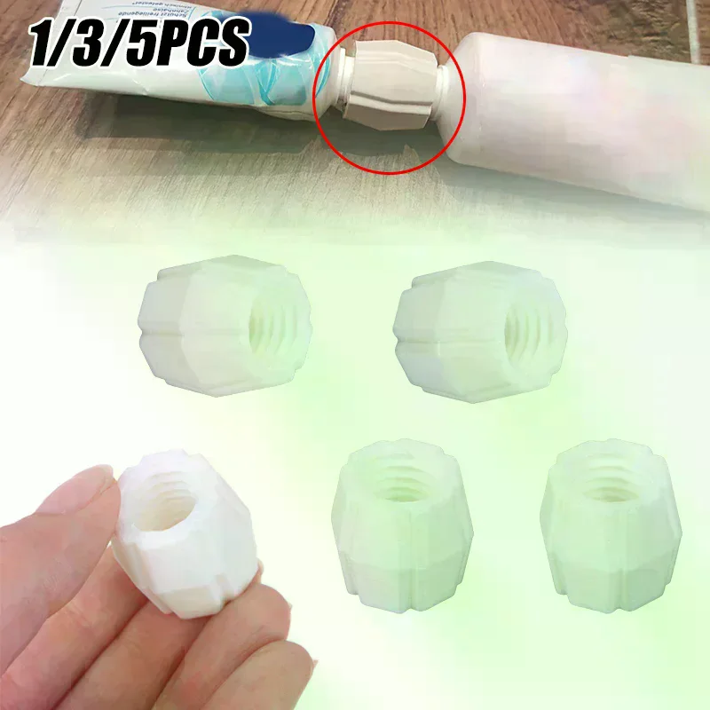 New！1/3/5pcs Toothpaste Refill Adapter Tooth Paste Squeezer Toothbrush Tube Converter For Travel Practical Bathroom Accessories