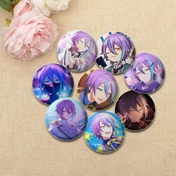 New Project SEKAI Anime Brooches Wonderlands×Showtime Kamishiro Rui Metal Badge Handmade Pins for Jewelry Gift Accessory
