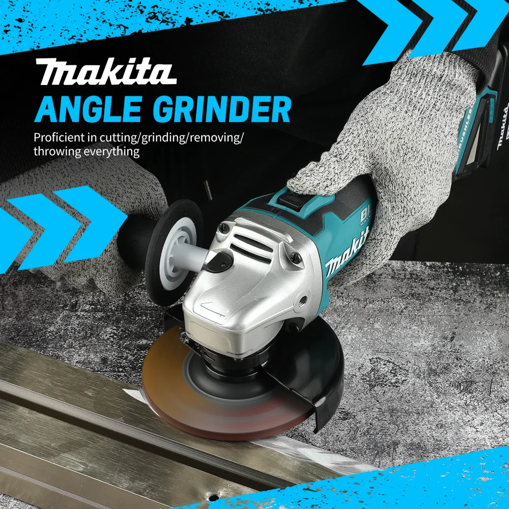 2025 DGA504 18 فولت أدوات كهربائية أداة طاحونة أدوات كهربائية لاسلكية طاحونة زاوية طاحونة فرش ساندر زاوية