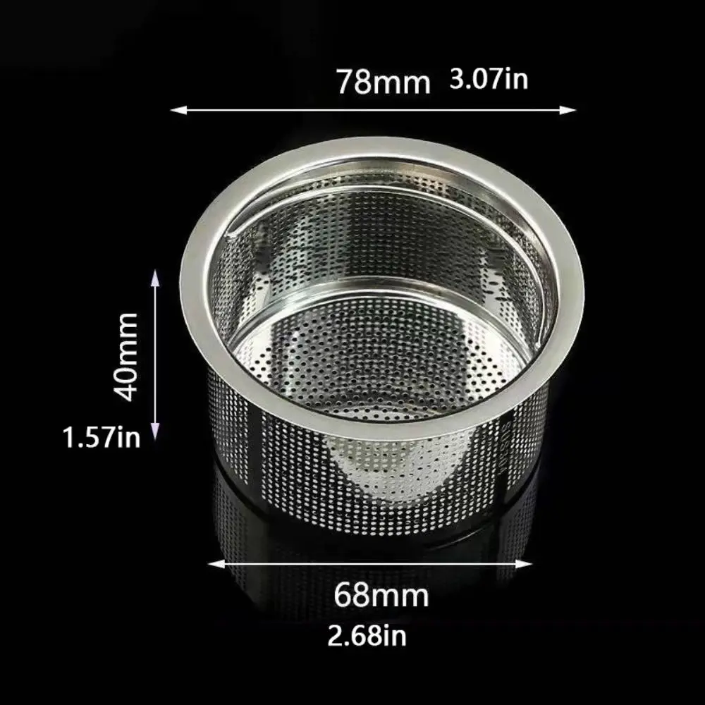 Clean Stainless Sink Drain Colander No Clogging Colander Drain Filter Leftover Protective Sink Drain Filter Kitchen Supplies
