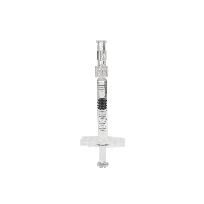 50/100/200 Pcs Double Male Luer Connecting Syringe Sterile Transparent For Pneumatic Parts Leak Proof Luer Connector