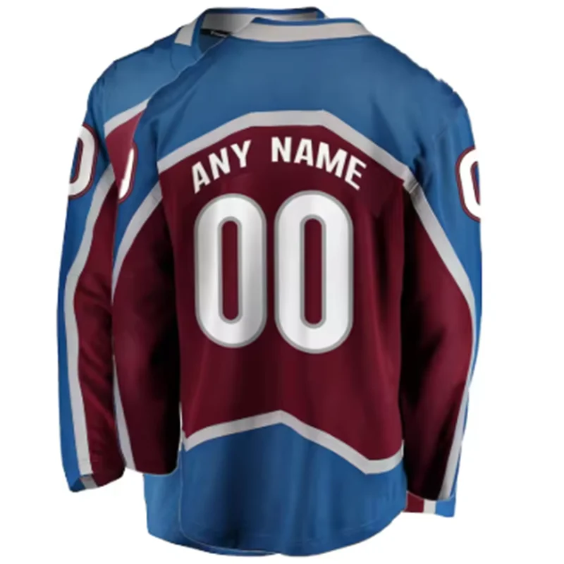 

Famous brand Colorado Ice hockey jerseys with embroidered men women youth customized # 8 MAKAR #29 MACKINNIN #88 NECAS #92