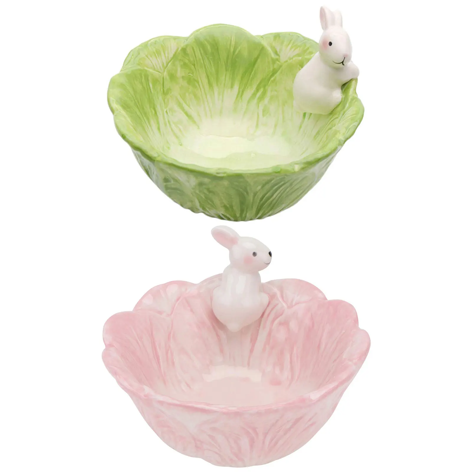 Симпатичное блюдо чаши для кошек и кроликов яркие цветные милая форма чаши для хранения еды воды