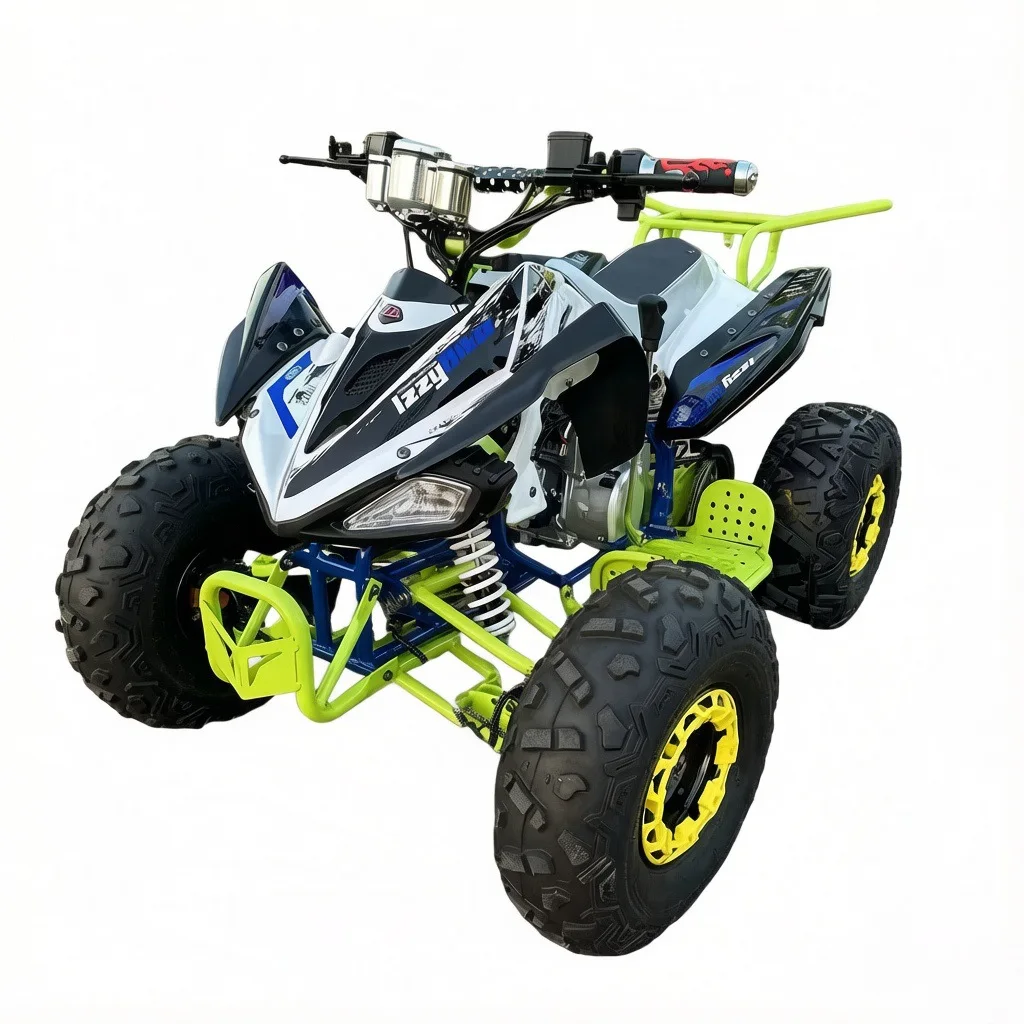Powered ATV 4-Wheel Off Road All Terrain Vehicle Mountain Dune Buggy High Power for Adults Off Road Exploration Use