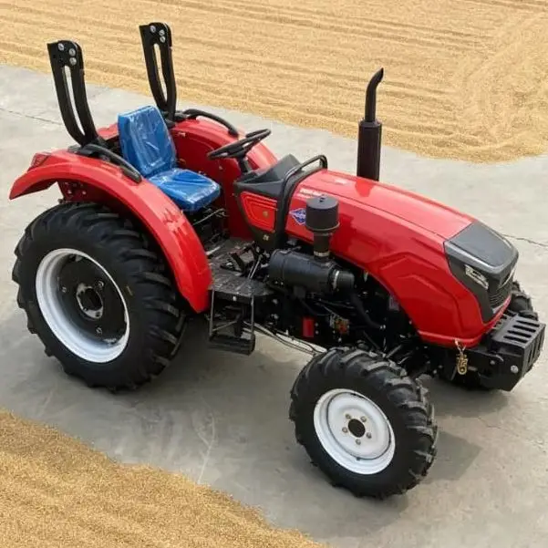 

Customized Hot-selling tractor, four-wheel high-power ploughing machine, wheeled plow and rotary tiller
