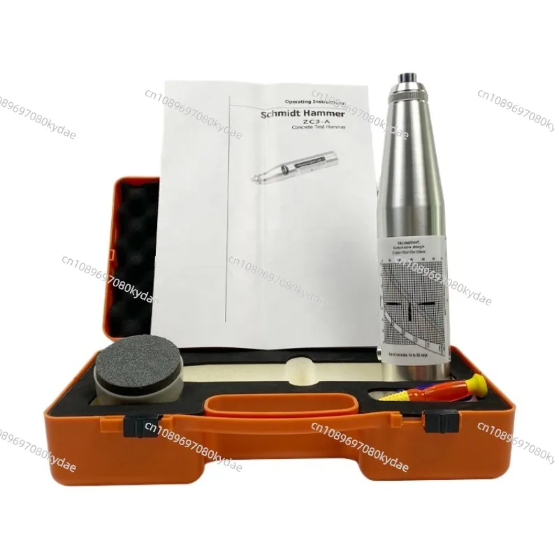 ZC3-A Portable Concrete Rebound Hammer Tester NDT Resiliometer Schmidt Hammer With English