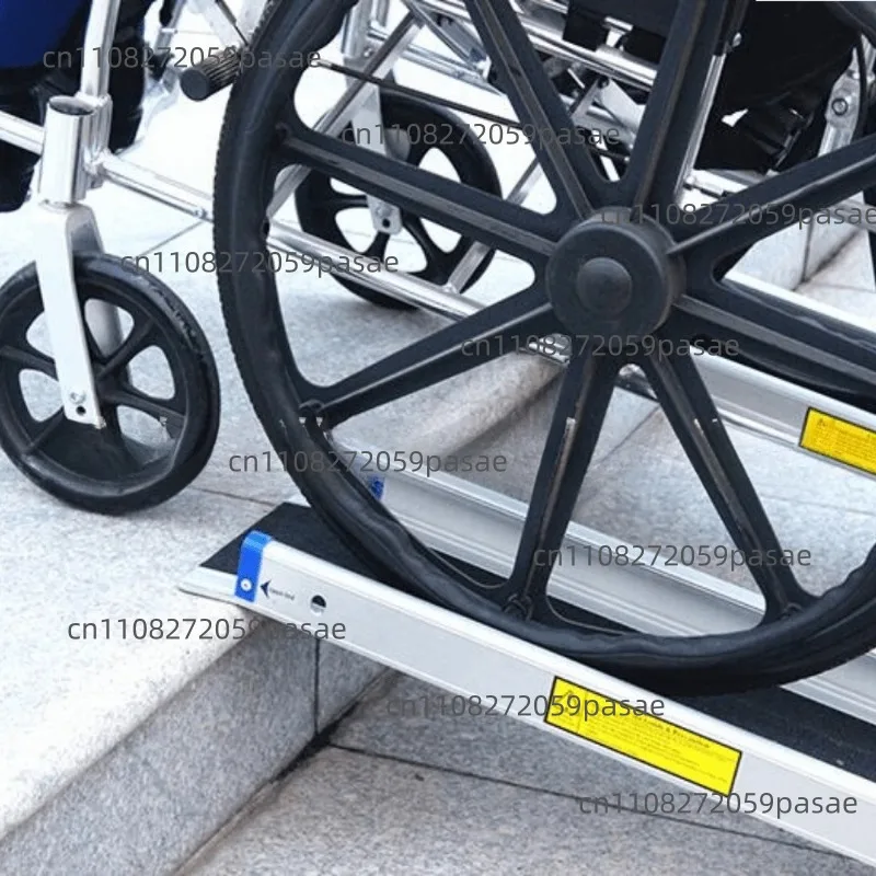 6/8/10/12FT Wheelchair Ramp Aluminum Ramp Barrier-free Ramp Aluminum Ladder Climbing Ladder Retractable