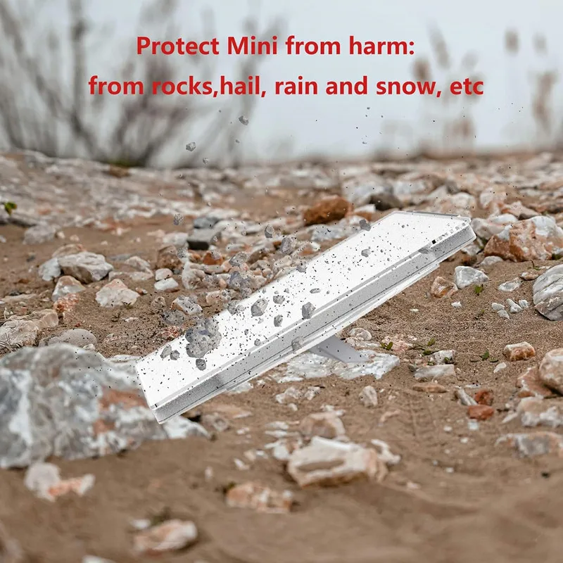 Cross Border Exclusive Transparent Windproof, Snow Resistant, and High-temperature Resistant Acrylic Protective Cover
