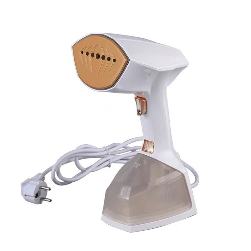FZFZ EU Plug Handheld Steam Iron For Clothes Portable Travel Steamer Iron 3 Steam Level Settings 360Ml Water Tank A