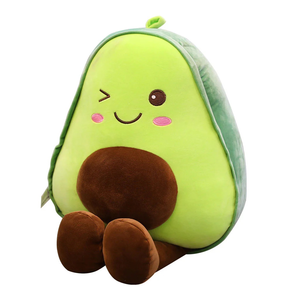 

1pc Avocado Plush Pillow Cartoon Throw Pillow Avocado Plush Toys for Home avocado avocado cushion