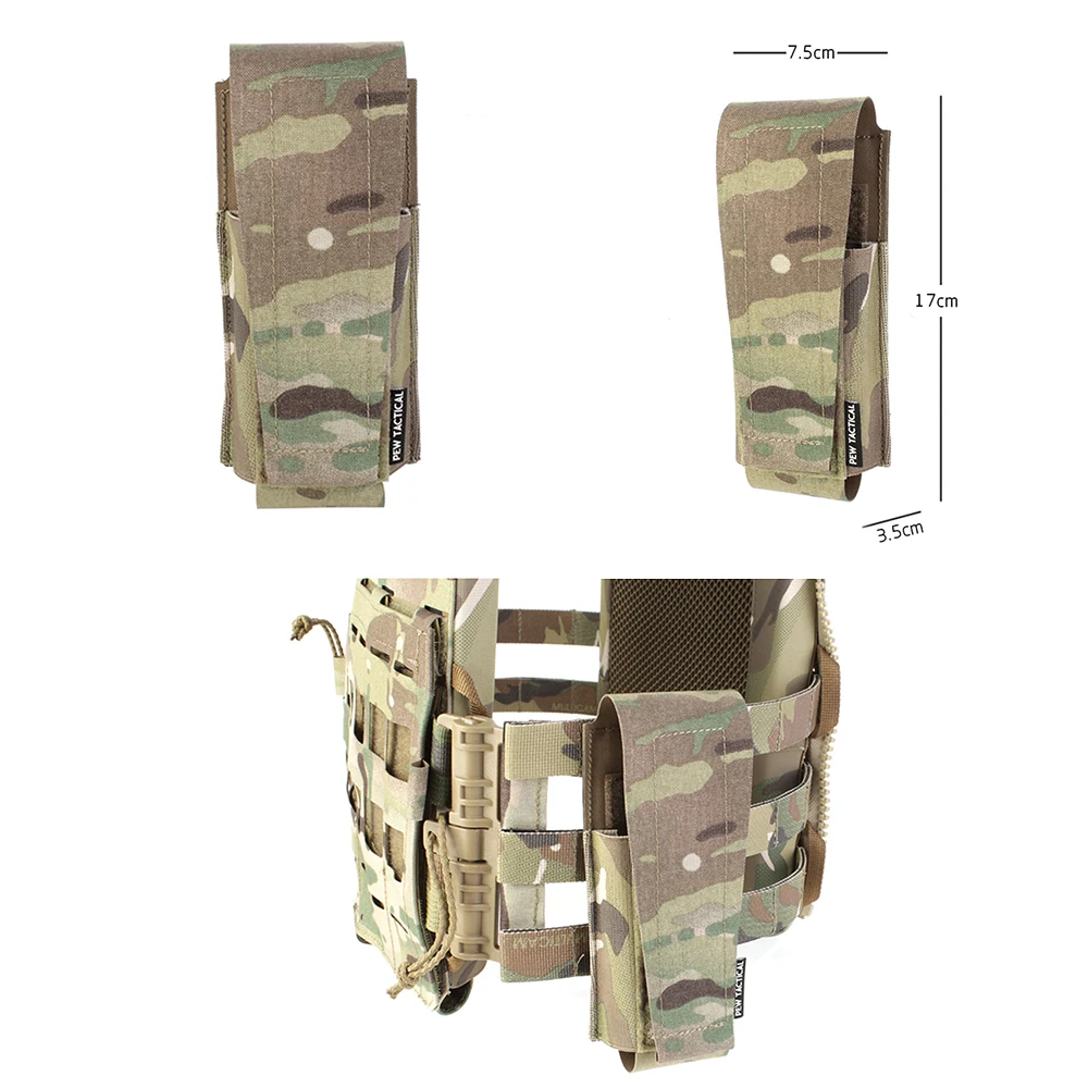 Outdoor Vest SS Style Flash Bang Pouch 5.56 MOLLE Mag Bag Walkie Talkie Bag Carrier Multi Function Sundry Bag