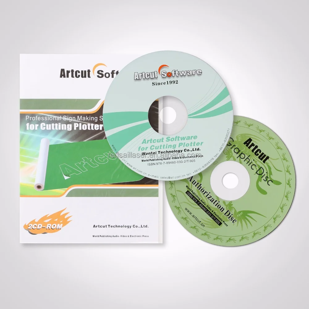 1PCS Genuine Artcut2009 Software for Cutting Plotter