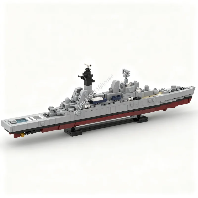 

Конструктор MOC «Лодка-торпедобойник» (473 детали), развивающая игрушка, креативный подарок на Рождество