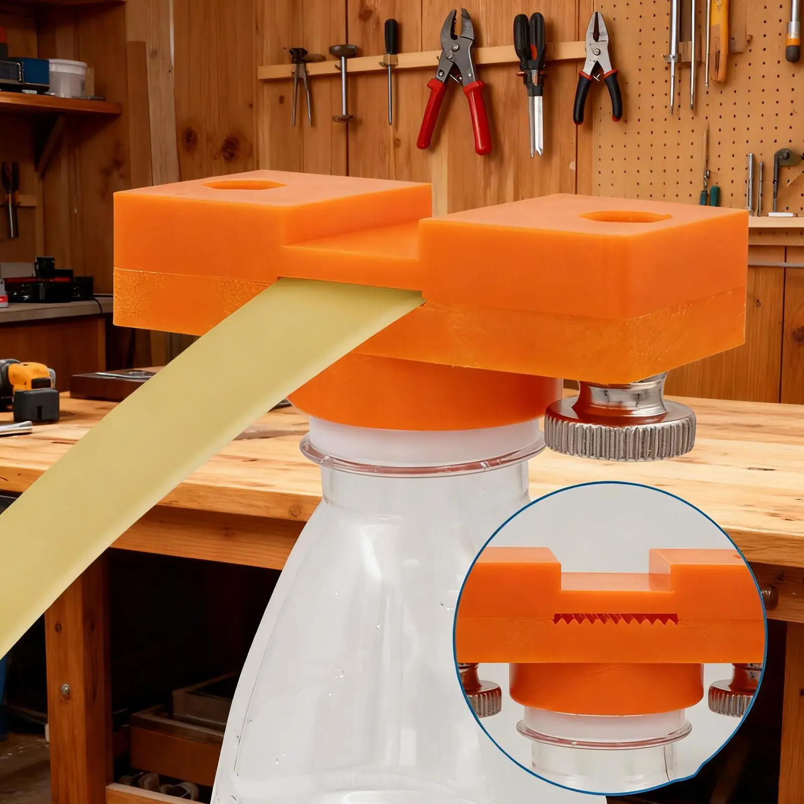 أداة تطبيق الغراء لأعمال النجارة، أداة توزيع الحواف اللاصقة، أداة توزيع الغراء لإصلاح الأعمال الخشبية في الهواء الطلق