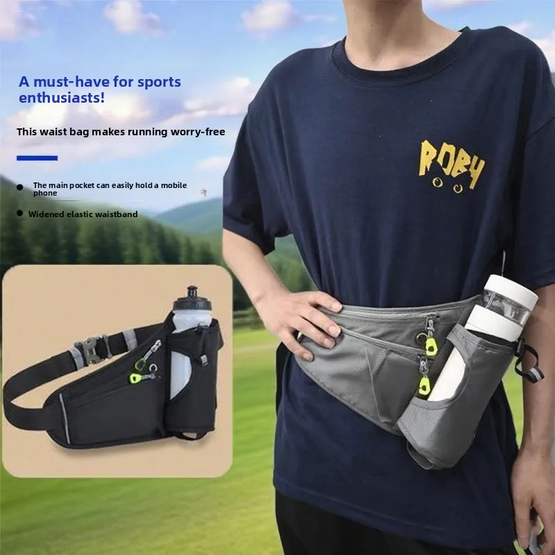 

Поясная сумка для альпинизма, езды на велосипеде, бега, специальная сумка для чайника, мужская и женская многофункциональная спортивная сумка для мобильного телефона