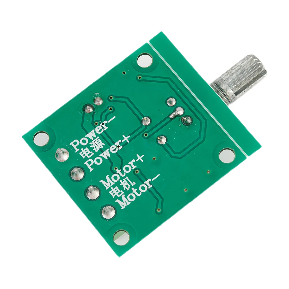 DC Motor DC Motor Speed Controller Boutique DC Barrier Terminal Block Controller DC1.8-15V Kit Load Linear Motor 0-2A