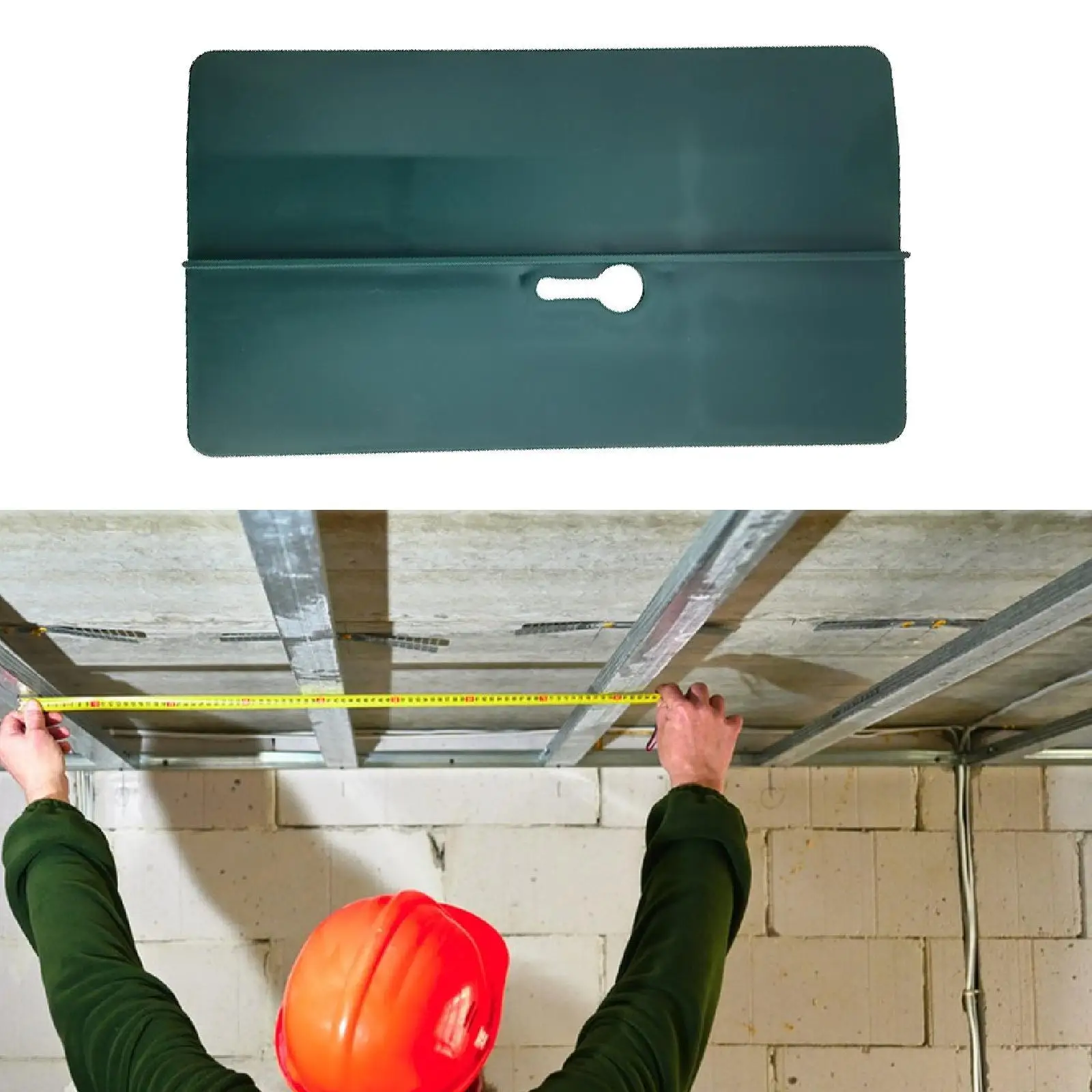 

Drywall Fitting Tool for Kitchen, Bathroom Carpenter Hold Gypsum in Place for Ceiling Installation Plasterboard Fixing in Place