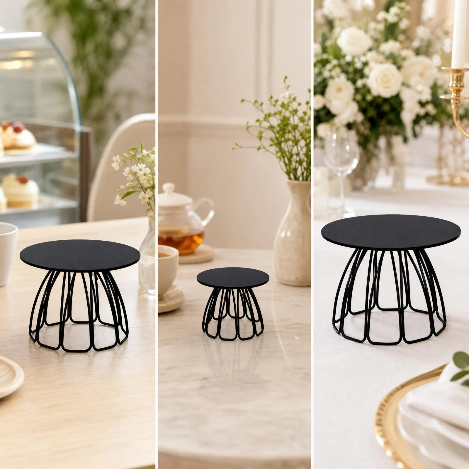 Acrylic Dessert Display Stand Modern for Cafés, Home Entertaining