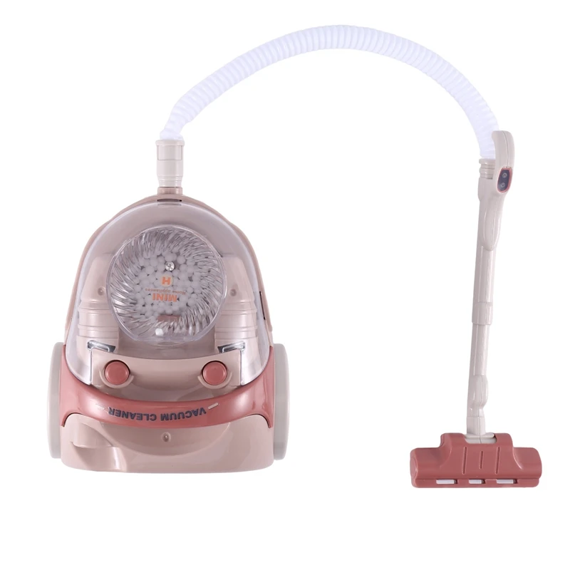 YH129-4SE Household Simulation Electric Vacuum Cleaner Children's Small Home Appliances Kitchen Toys Parts For Boys And Girls