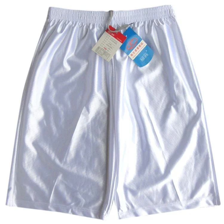 Summer Men's Glossy Running Pockets Shorts Outdoor Casual Fitness Plus Size Basketball Sports Women Bottoms