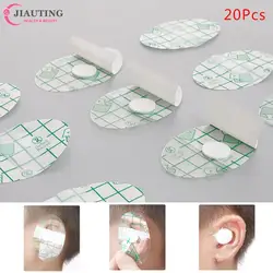 10/20PCS Plastic Waterproof Kids Ear Protector Swimming Cover Caps Salon Hairdressing Dye Shield Protection Shower Cap Tool