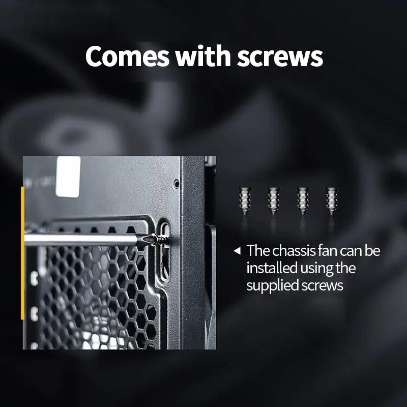 ID-COOLING XF-120-K كفاءة البساطة ألعاب الكمبيوتر مروحة حالة الكمبيوتر 12 فولت 4Pin PWM ضبط سرعة التسلسلي التبريد Ventilador #6