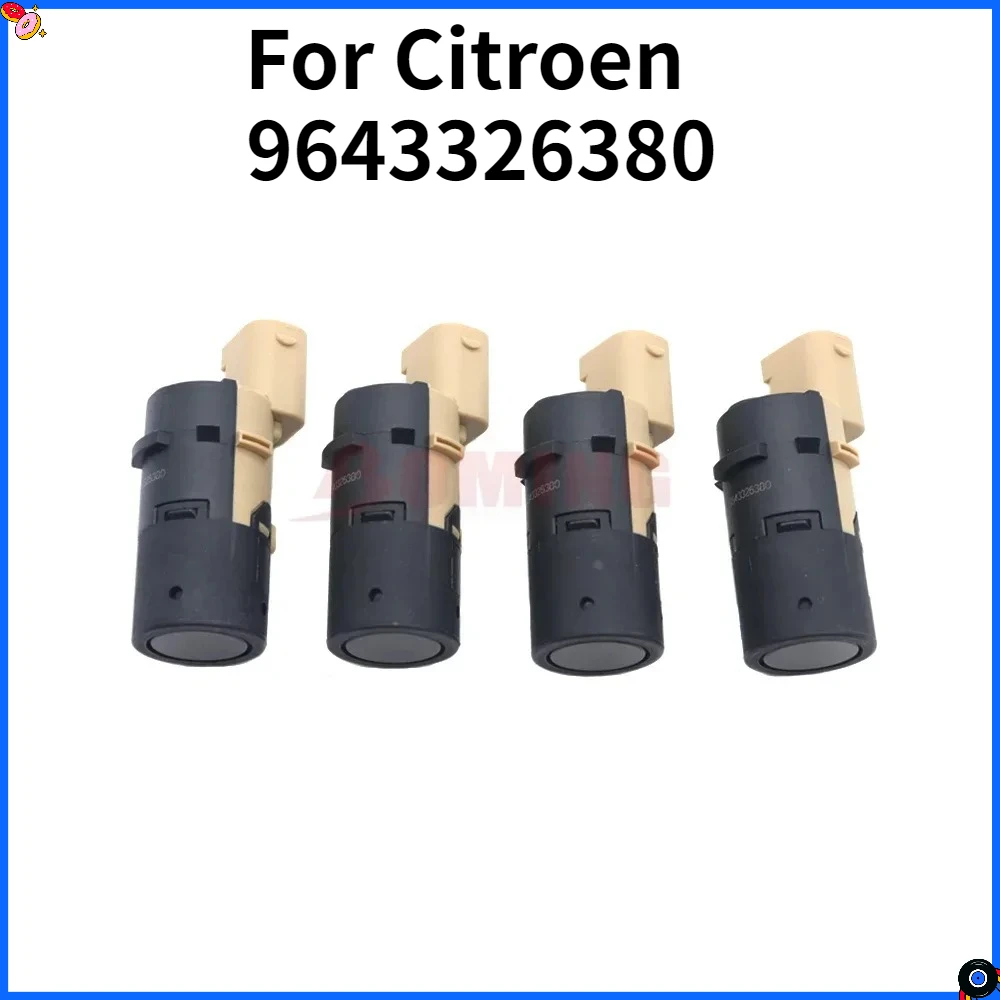 NEWCar PDC وقوف السيارات الاستشعار 4 قطعة 9643326380 لسيتروين C2 C3 C4 بيجو 1007 307 لفولفو S40 S60 S80 V50 V70 XC70 XC90