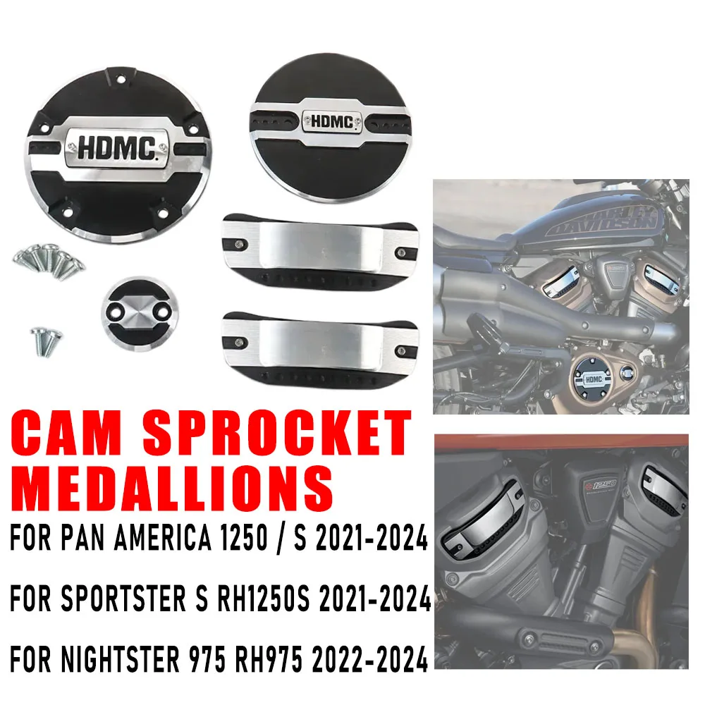 

Мотоциклетная кулачковая звездочка, медальоны, комплект дефлектора, аксессуар, новинка для Nightster 975 RH975 1250 Sportster S RH1250S 2021-2024