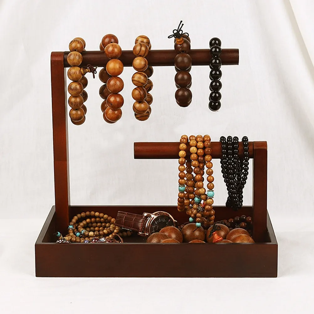Jewelry Display Stand Bracelet Keychain Organizer Bracelet Holder Storage Rack Multi-Function Watch Bangle Display Desktop