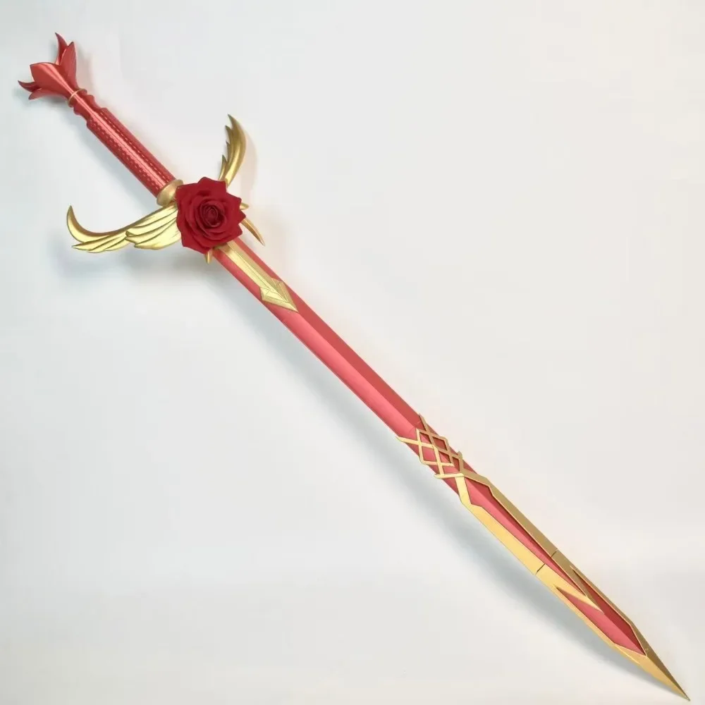 Li Xin Rose Long Blade Cosplay Accessory for Halloween Cosplay Contest Shooting Props