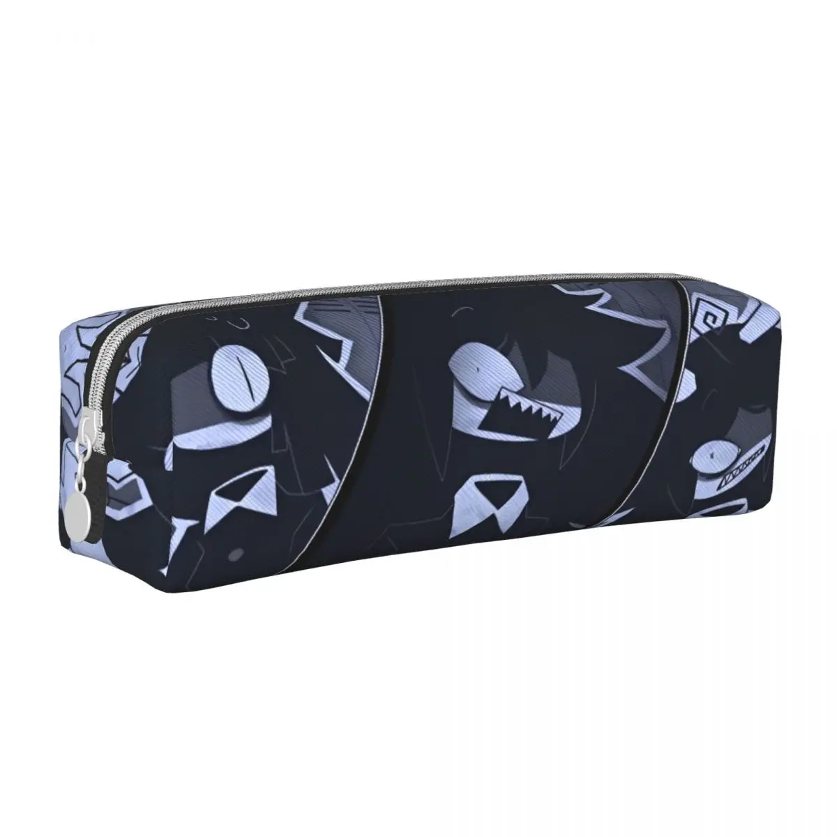 Miss Circle Cartoon Anime Pencil Case, Caixa de caneta para menina e menino, Grandes sacos de armazenamento, Papelaria para estudantes, Moda