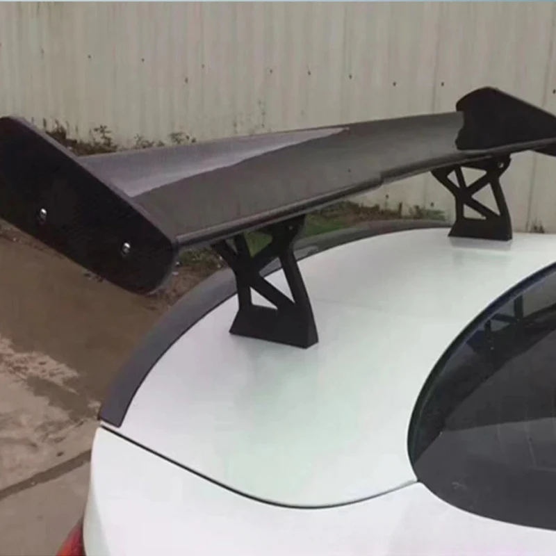 

High peormance real Carbon fiber modified tail wing aluminum alloy bracket car spoilers suitable for M2 M3 M4 GTS model
