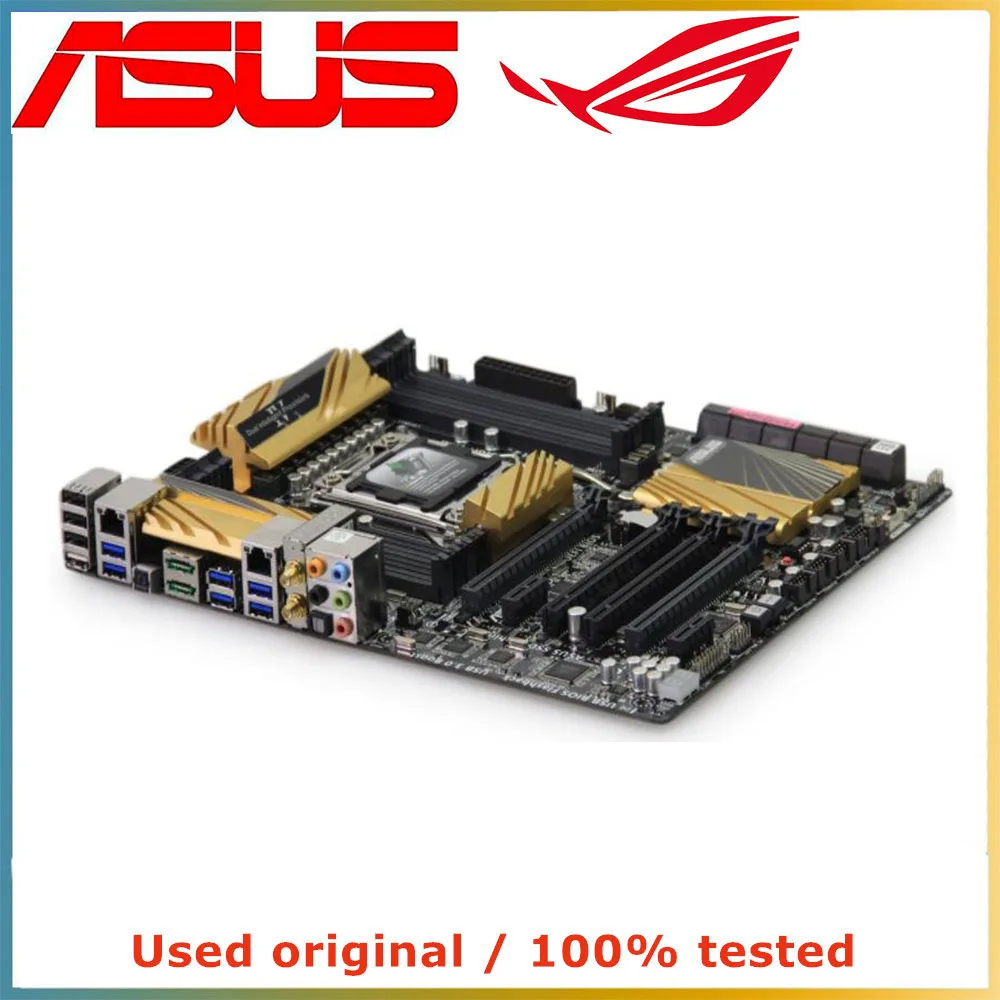 For ASUS X79-DELUXE desktop X79 2011 slot LGA 2011 Core i7 LGA2011 DDR3 motherboard