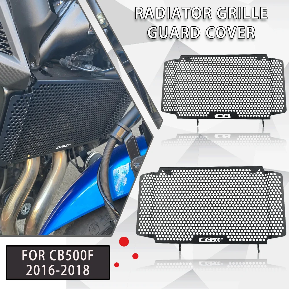 

For Honda CB500F 2016 - 2021 2022 2023 2024 Motorcycle Accessories CB500 CB 500 F 500F Radiator Guard Protection Grille Cover