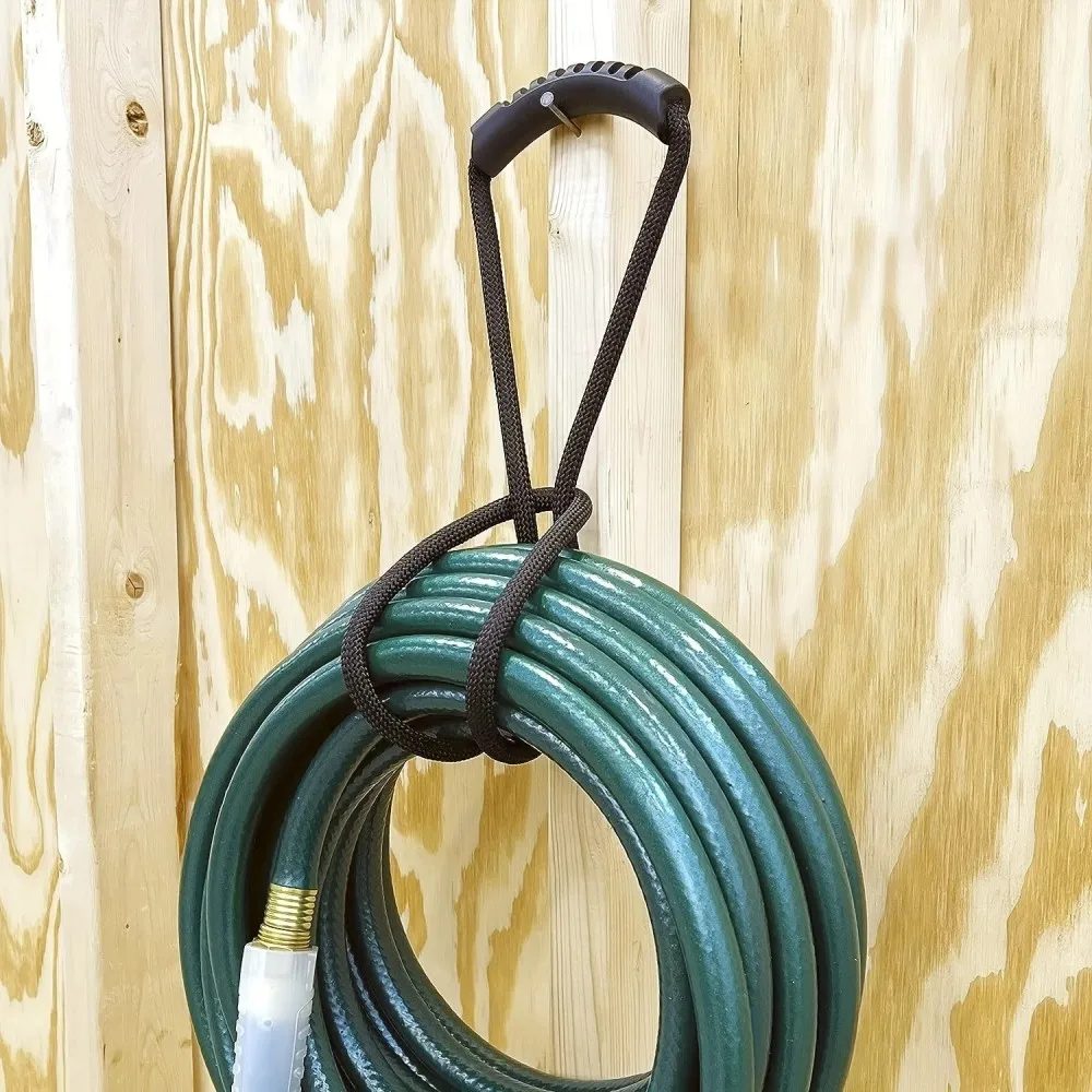 Storage Strap Heavy-Duty Hook and Loop Cord Carrying Strap, Hanger, and Organizer with Handle for Pool Hoses Garden Hoses Cables image 3
