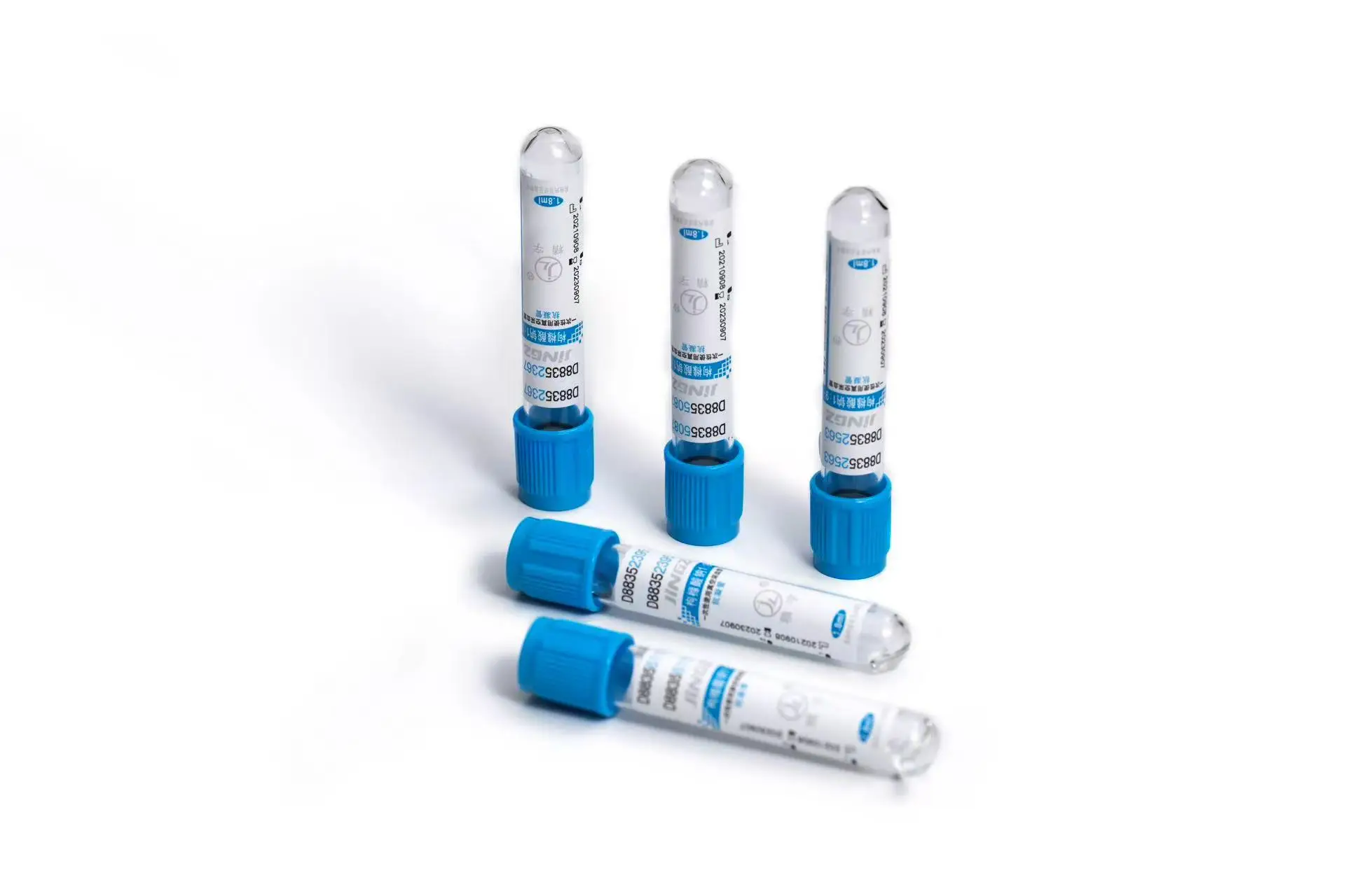 Рисунок 4 - цитрат натрия 1:9 синяя вакуумная