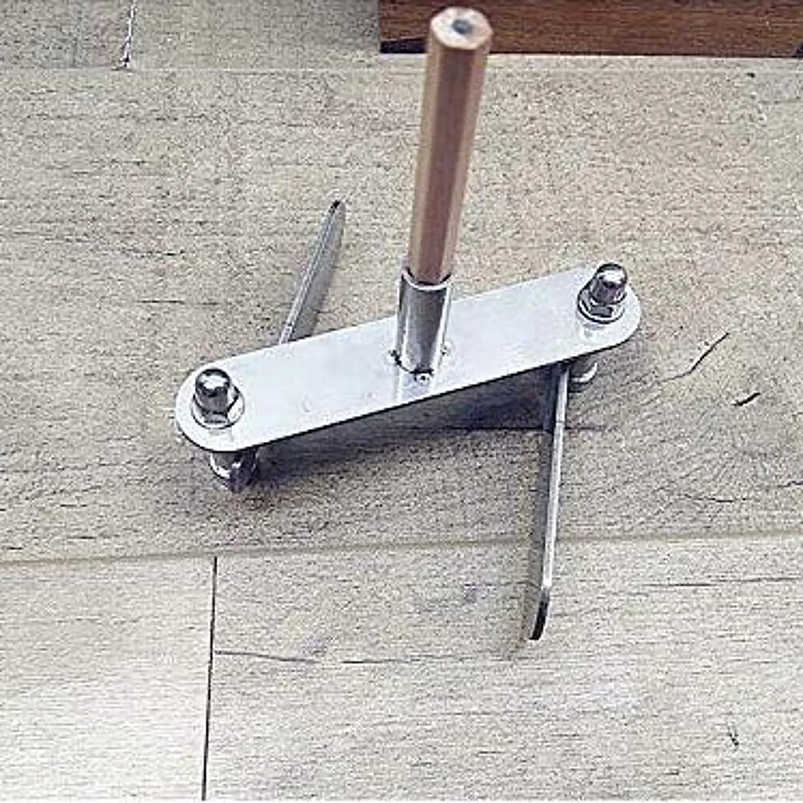 Centerline Marking Gauge Woodworking Scriber Stainless Steel Ruler for Drawing Measuring Engineering