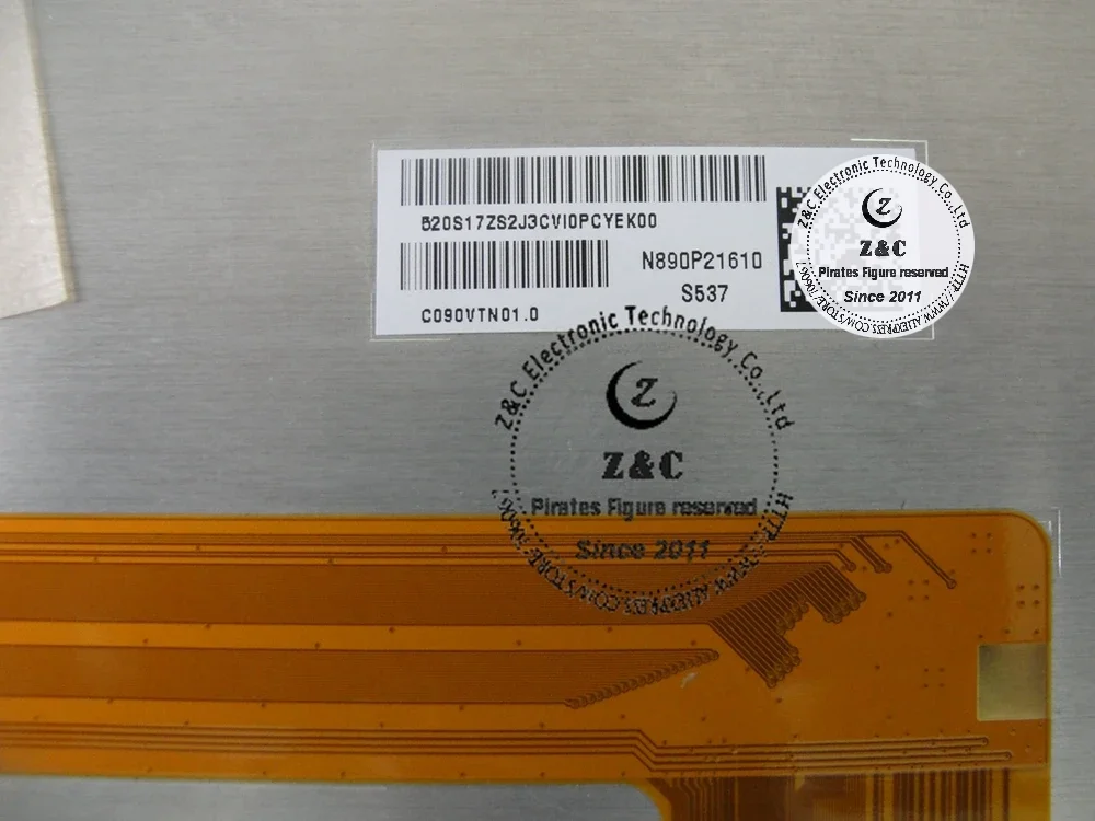 C090VTN01 C090VTN01.0 nuevo Panel de pantalla LCD Original de 9 pulgadas para sistema de navegación GPS de coche para AUO