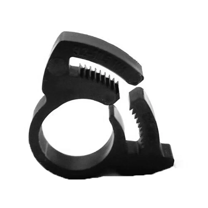ABLK 100PCS PE Pipe Clamp Φ16 Irrigation Pipe Fixed To Prevent Water Leakage Sprinkler Drip Pipe Accessories Fixed Snaps