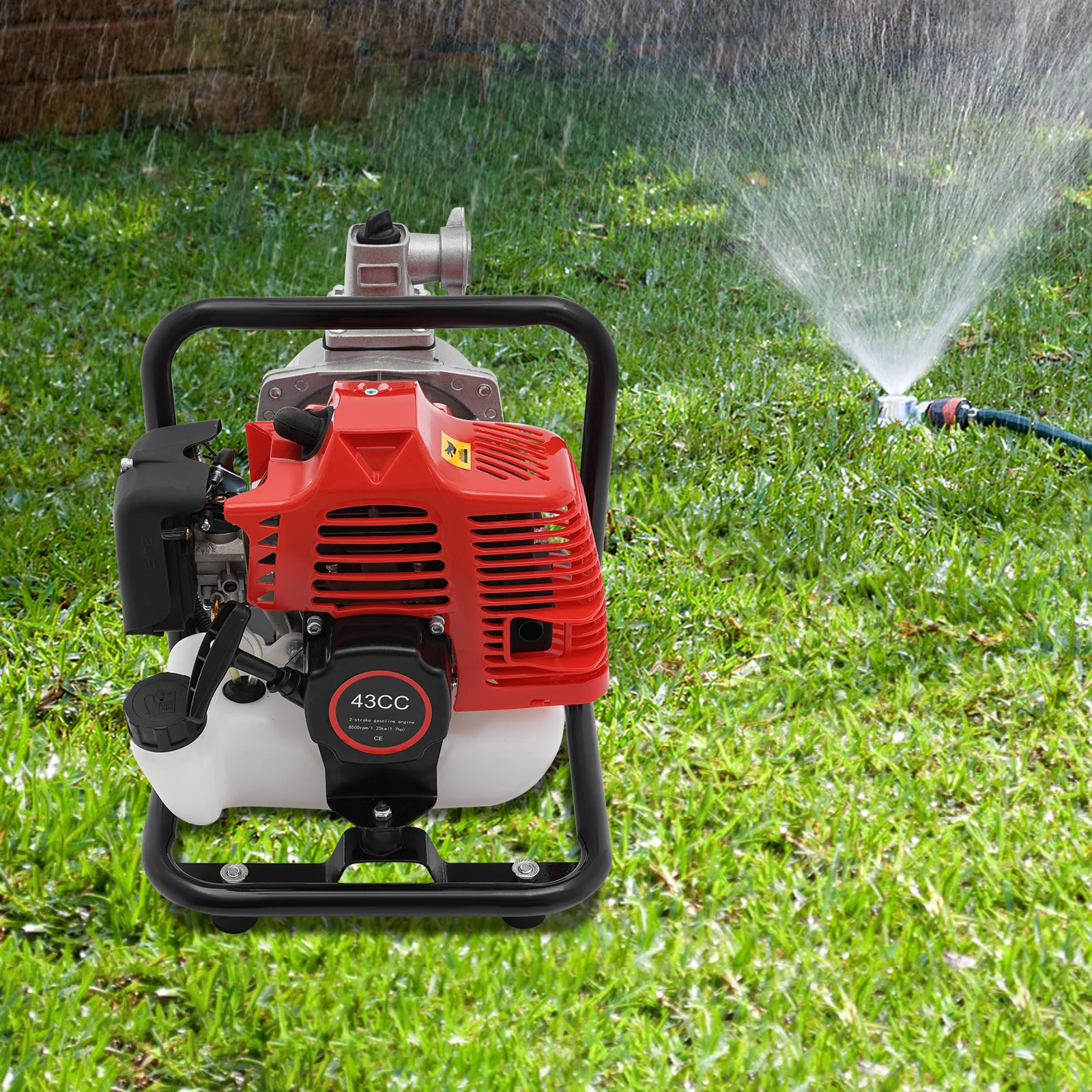 43CC 2-stroke Engine Water Pump Water Transfer Pump Gasoline Engine for Irrigation, Landscaping, Urban maintenance