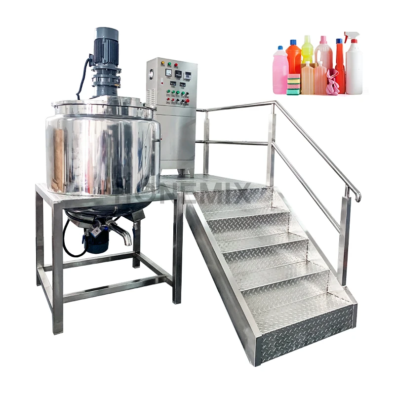 HONE 100-5000L Liquid Soap Making Machine for Shampoo Shower Gel Detergent Production Line with High Shear Homogenizer