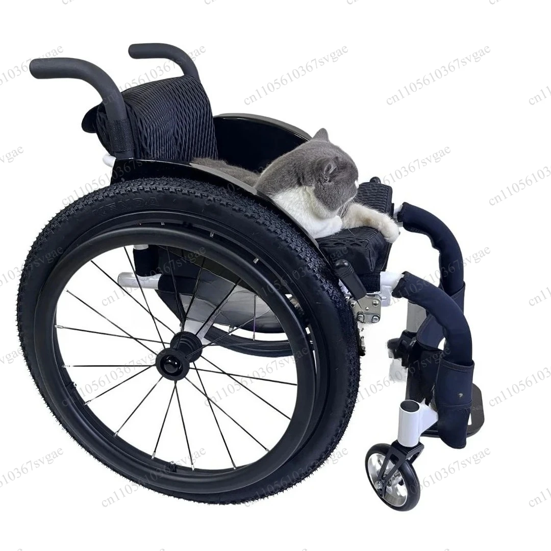 1 Pair 24 Inch Wheelchair Rear Wheels, 24×1.95 Inflatable Sports Wheelchair Wheels, Aluminum Alloy Spoke Hub