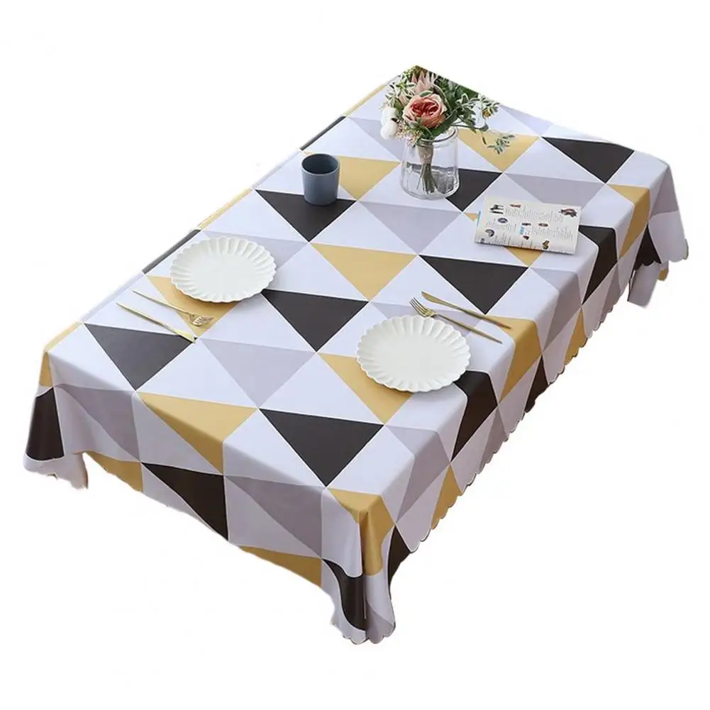 Exquisite Tablecloth Waterproof Decoration Non-slip Coffee Shop Table Cover