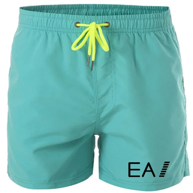 2025 Summer Breathable casual pants Quick dry stylish Men's beach Pants Fitness Jogger Sexy Surfboard shorts S-4XL