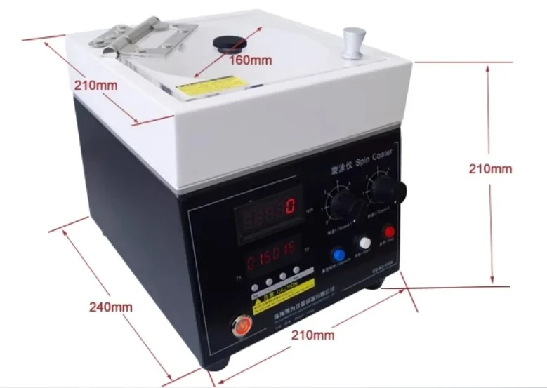 طلاء دوار، آلة طلاء دوارة عالية الدقة، مناسبة للاستخدام في المختبر كطرب دوار، أداة توزيع الأفلام، ومعدات الطلاء #4