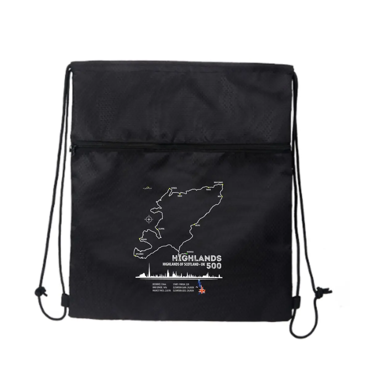 

Рюкзак на шнурке с графическим рисунком Великобритании Highlands, школьная спортивная сумка унисекс