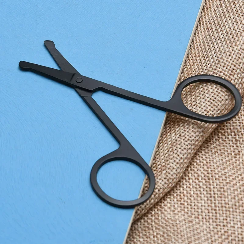 Pinzette rotonde di sicurezza per capelli pinzette per sopracciglia ciglia forbice Manicure Cutter strumento per unghie strumenti per la depilazione in acciaio inossidabile