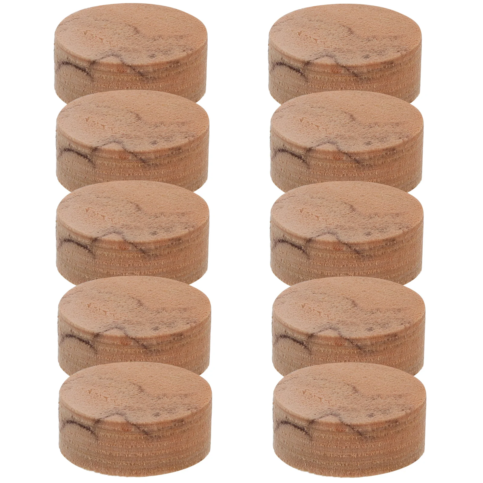 

10Pcs Saxophone Key Cork Pads 9mm Noise Absorbing Sound Dampening Replacement for Saxophone Key Repair Sax Supply