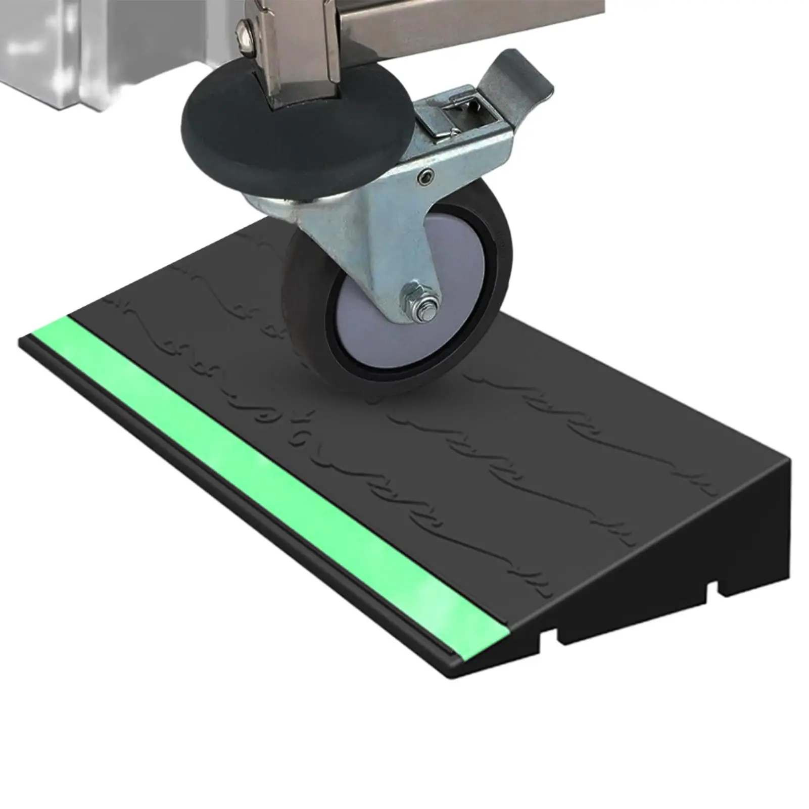 Portable Threshold Ramp 3/4/5cm Height Non-Slip Surface Durable Ramp for Car Motorcycle Wheelchair Scooter Pets Accessories