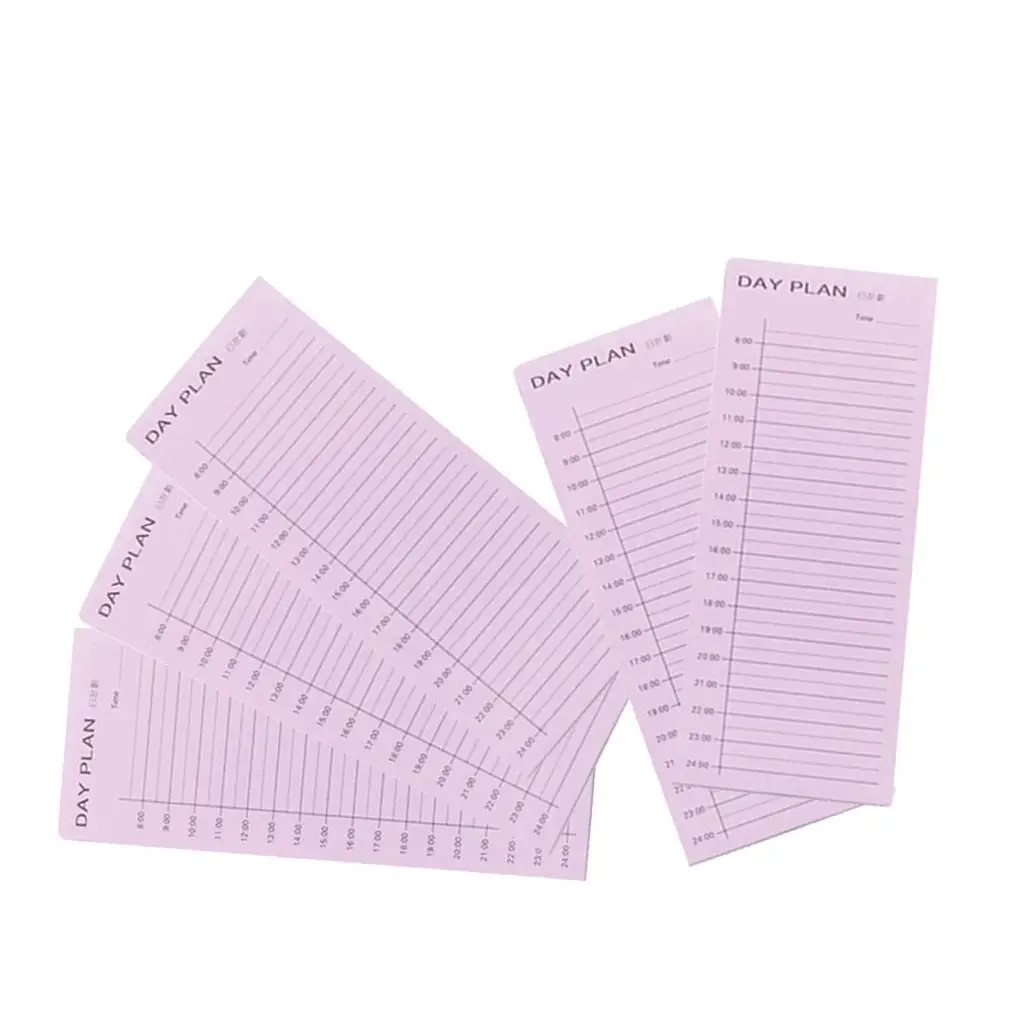 2-4pack Weekly Daily Planning Pad Tear Off To Do Pad Sticky Notes Day Plan